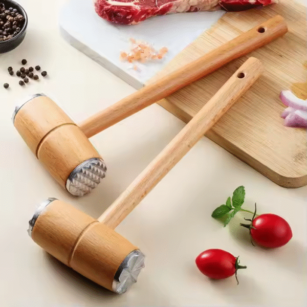 Kitchen Dual Pyramid-shaped Steak Pork Chop Fast Loose Heads Tenderizer Meat Hammer for Beef Veal Pork Chicken Cooking Tools - Image 4