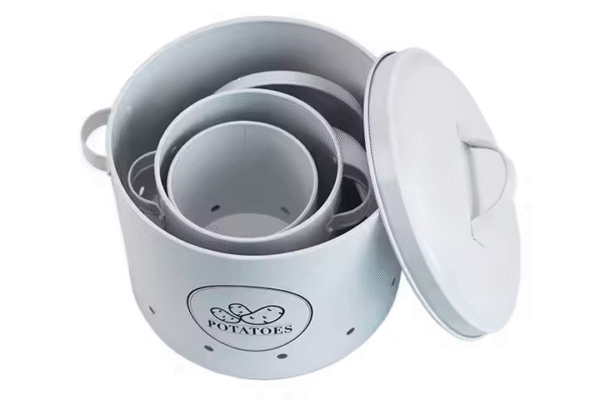 Household Items Onion Garlic Potato Storage Bin - Image 2