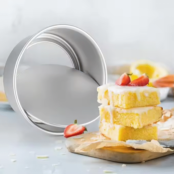 Multi Purpose Baking Tools, Cake Embryo Molds, Oven Molds, Movable Bottom Cake Toast Molds - Image 3