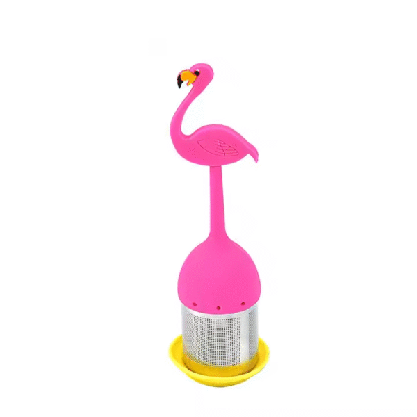 High Quality Factory Wholesale Hot Sale Creative 304 Stainless Steel Tea Strainer Silicone Tea Infuser - Image 5