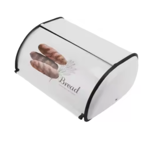 Space-Saving Metal Bread Bin