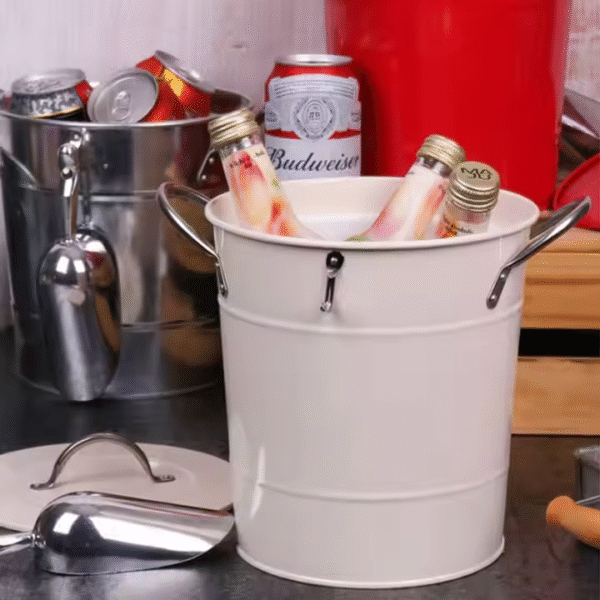 Bar Supply Party Ice Beer Bucket Double Wall for Home Bar - Image 3