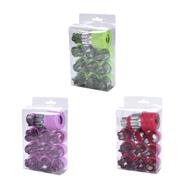 12 Pcs Vegetable Fruit Cutter Shapes Baking Tools Set/Baking & Pastry Cutter Tools Mini Pie Crafts - Image 6
