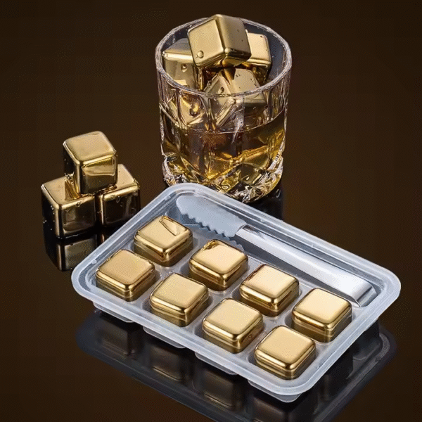 Bar Whiskey Accessory Stainless Steel Ice Cubes Without Watering Them Down for Chilling Drinks - Image 6