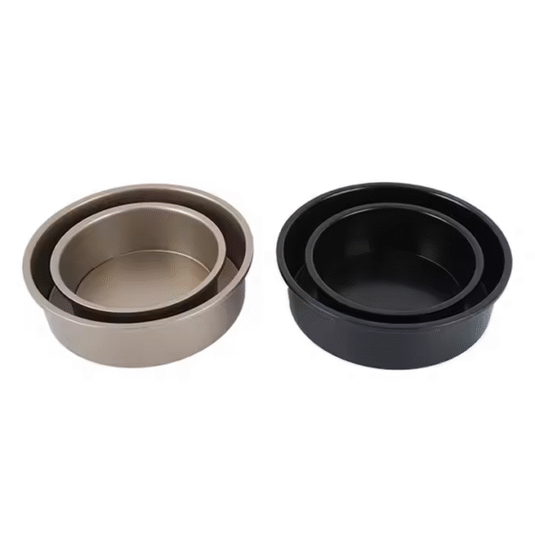 4/6/8 Inch Nonstick Round Carbon Steel Round Cake Mold Microwave Bread Baking Pans and Dishes with Removable Bottom - Image 6