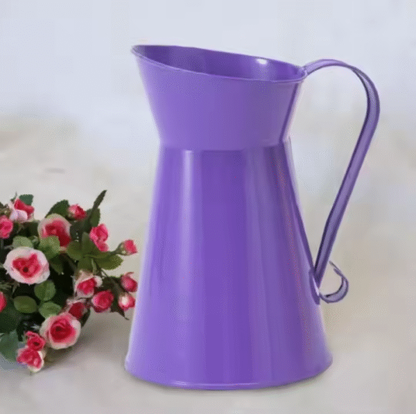 Metal Flower Pot for Planter Centerpieces Wrought Iron Dry Flower Vase Floral - Image 5