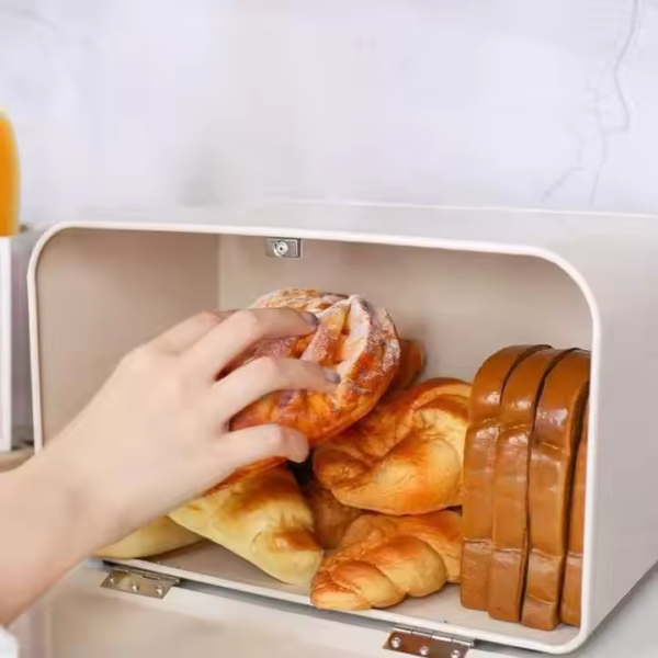Large Metal Bread Box - Image 2