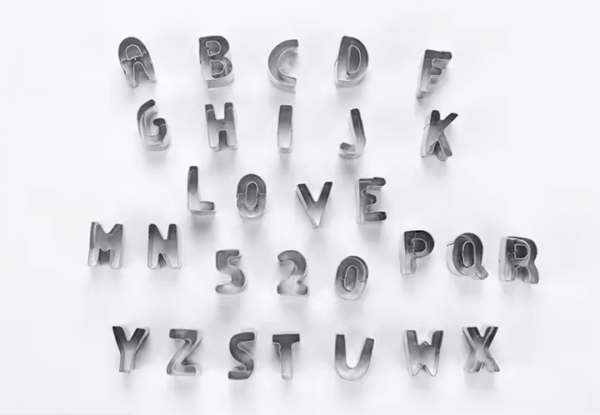 Stainless Steel Christmas Alphabet Number Cookie Cutter Biscuit Cookie Mold Cake Embossing Tool - Image 3