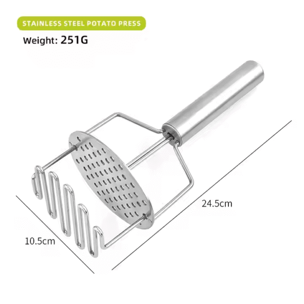 Wholesale Double Layer Potato Press Stainless Steel Potato Masher Manual Potato Ricer Kitchen Cooking Tools - Image 6