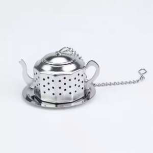 Home Tea Set Rose Gold Stainless Steel Tea Infuser Tea Mug
