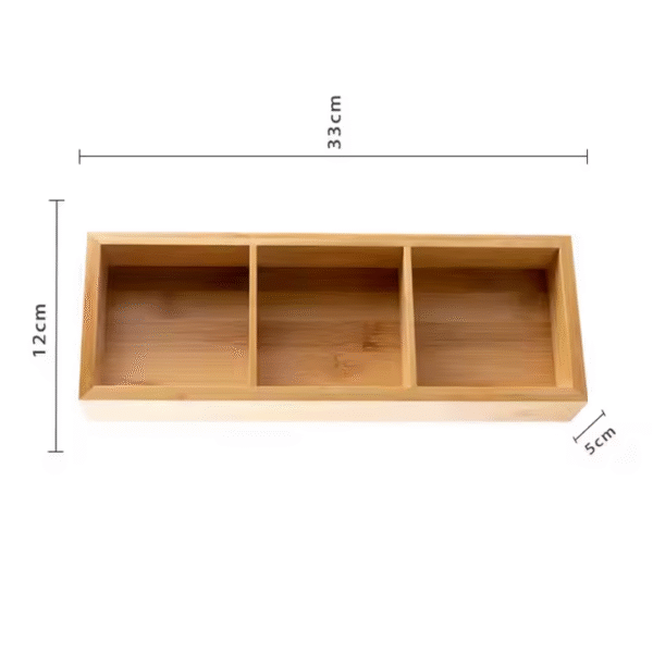 Wholesale Natural Wood Durable Odorless Dry Fruit Case Storage Wooden Box With Divider - Image 5