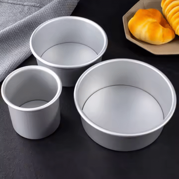 Multi Purpose Baking Tools, Cake Embryo Molds, Oven Molds, Movable Bottom Cake Toast Molds - Image 2