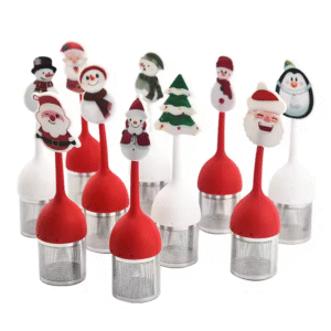 Creative Tea Filter - Christmas - Santa Claus, Christmas Tree, Snow Man, Little Penguin