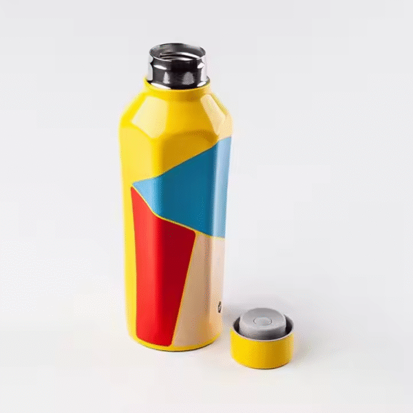 Stainless Steel Hexagon Thermos Cup Female 304 Stainless Steel 9oz and 15oz Water Cup Bottle - Image 3