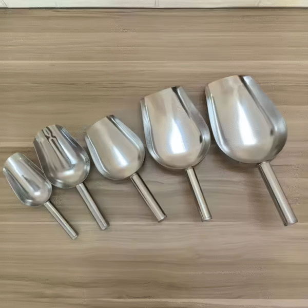 Stainless Steel Ice Scoop for Home Kitchen Food - Image 2