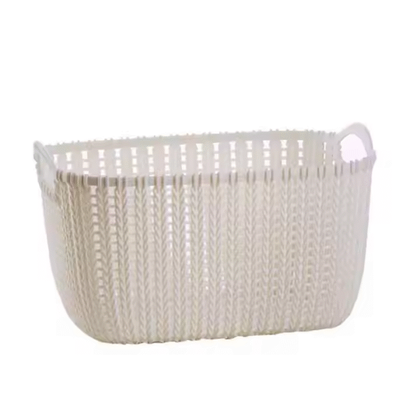 Household Durable Plastic Storage Basket Shower Caddy Tote Storage Bins With Handle - Image 2