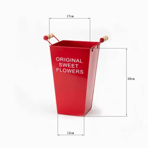 Metal Garden Succulent Planters Outdoor Flower Pots Wholesale Bracket Planter Metal Planter - Image 4