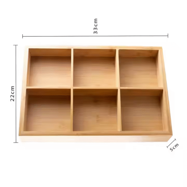 Wholesale Natural Wood Durable Odorless Dry Fruit Case Storage Wooden Box With Divider - Image 4