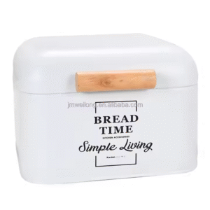 Farmhouse Food Safe Counter Top Storage Bread Box