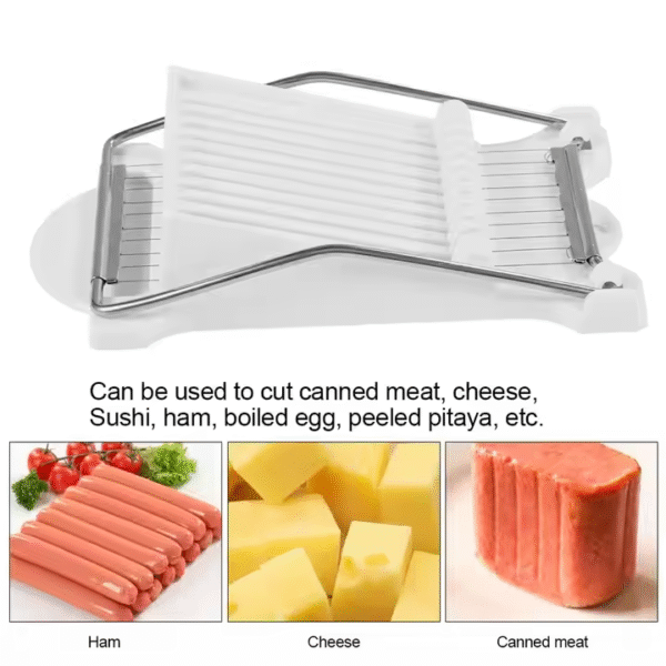 Good Quality Professional Fruit Cutter Stainless Steel Smart Banana Slicer Sandwich Ham Cutter for Kitchen - Image 2