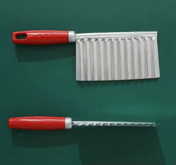Kitchen Stainless Steel Potato Slicer French Fry Cutter Crinkle Cutter Knife Potato Carrot Slicer With Wave Shape - Image 5