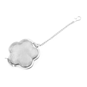 Flower Shaped Loose Leaf Tea Infuser Ball, Stainless Steel Flower Bloom Fine Mesh Hot Tea Infuser Tea Strainer Ball, 2-Inch