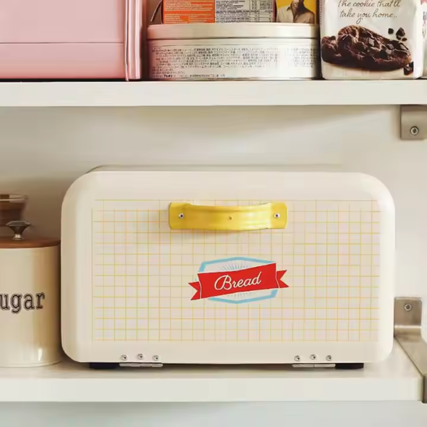 Large Metal Bread Box - Image 3