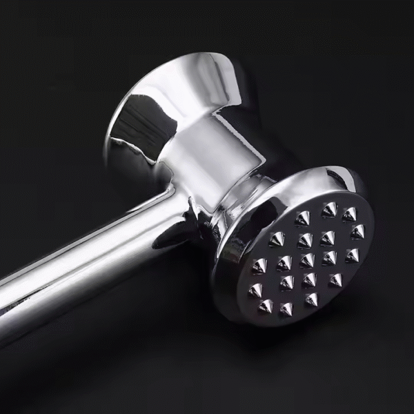 Heavy Duty Stainless Steel Dual-Sided Meat Mallet Meat Tenderizer Hammer Tool for Tenderizing Steak - Image 4