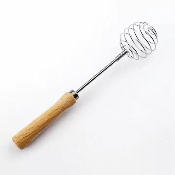 Stainless Steel Household Cream Butter Cake Kitchen Whisk Baking Tools Manual Egg Beater - Image 2