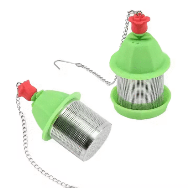 Wholesale Hot Sale Tea Filter Creative New 304 Stainless Steel Tea Infuser Silicone Tea Strainer - Image 6