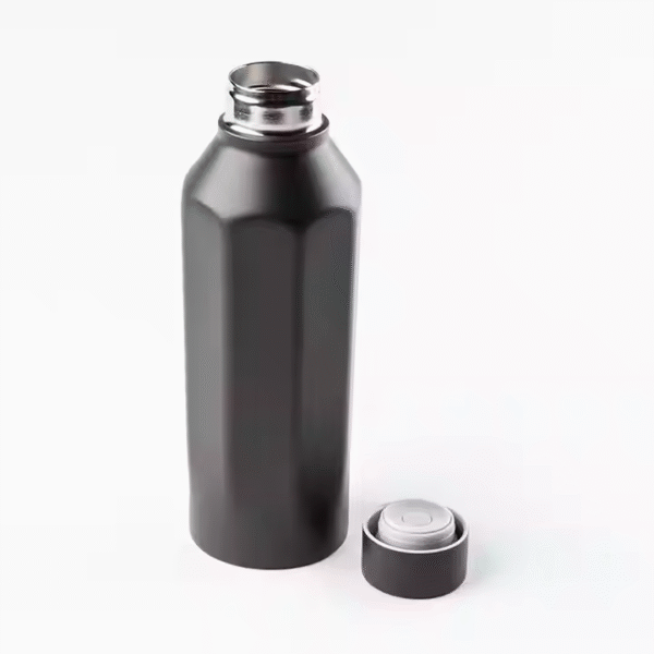 Stainless Steel Hexagon Thermos Cup Female 304 Stainless Steel 9oz and 15oz Water Cup Bottle - Image 2