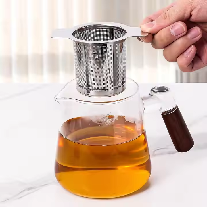 High Quality Custom Tea Infuser 304 Stainless Steel Tea Strainer Loose-Leaf Tea Infuser Filter Diffuser - Image 5
