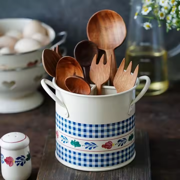 Country Style Cutlery Organizer - Image 3