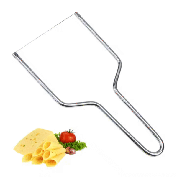 Portable Stainless Steel Cheese Cutter & Tofu Cutting Knife Manual Cheese Grater for DIY Cake Kitchen Gadget Tool
