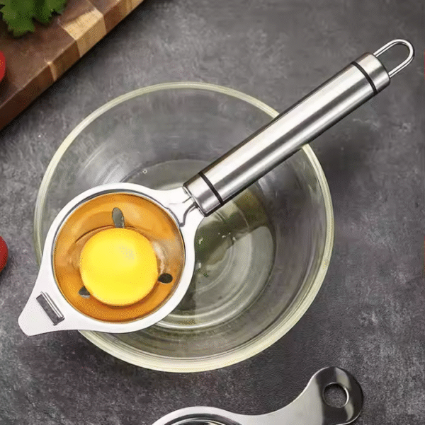 Food Grade Egg Yolk Separators Egg White Separator 18/10 Stainless Steel Egg Separator - Image 2