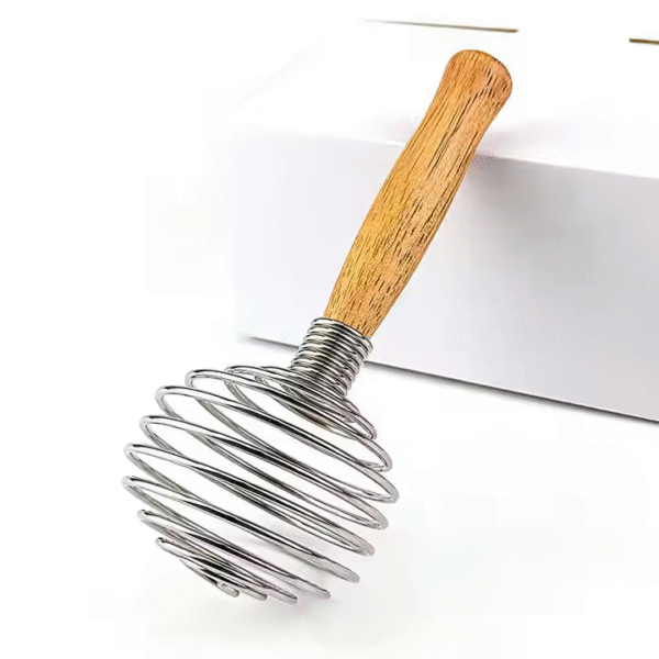 Stainless Steel Household Cream Butter Cake Kitchen Whisk Baking Tools Manual Egg Beater - Image 3