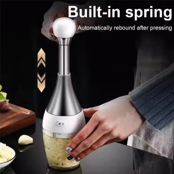 250ML Meat Grinder Multifunction Vegetable Fruit Twist Shredder Manual Gadgets Tool Chopper Garlic Cutter Kitchen Accessories - Image 3