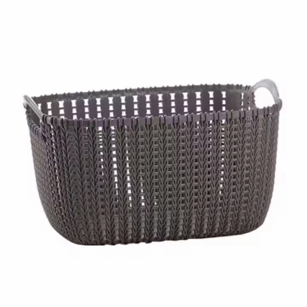 Household Durable Plastic Storage Basket Shower Caddy Tote Storage Bins With Handle - Image 3