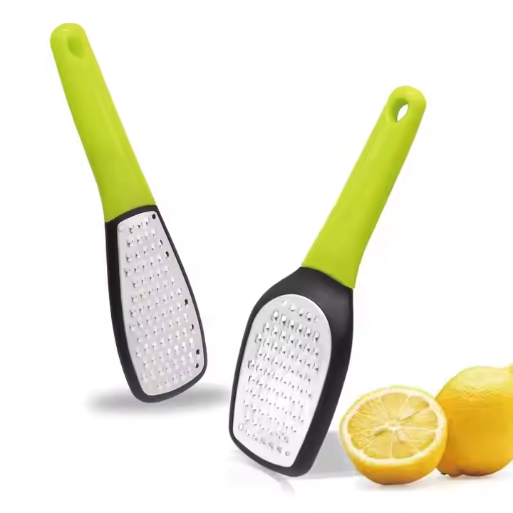 Wholesale 304 Stainless Steel Long PP Handle Lemon Grater Fruit Grater Scrapper Cheese Grater Vegetable Chopper - Image 2