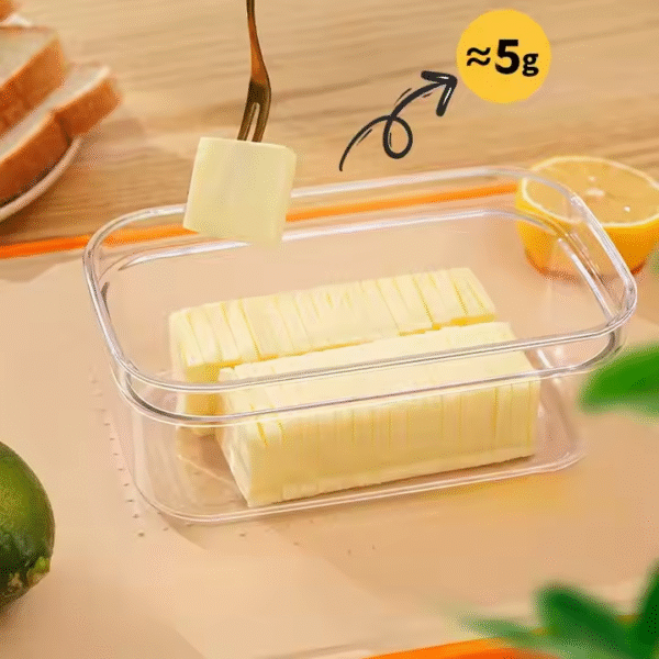 Kitchen Stainless Steel Wire Butter Keeper and Cheese Cutting Crisper with Lid Baking Cutter for Home or Camping - Image 4