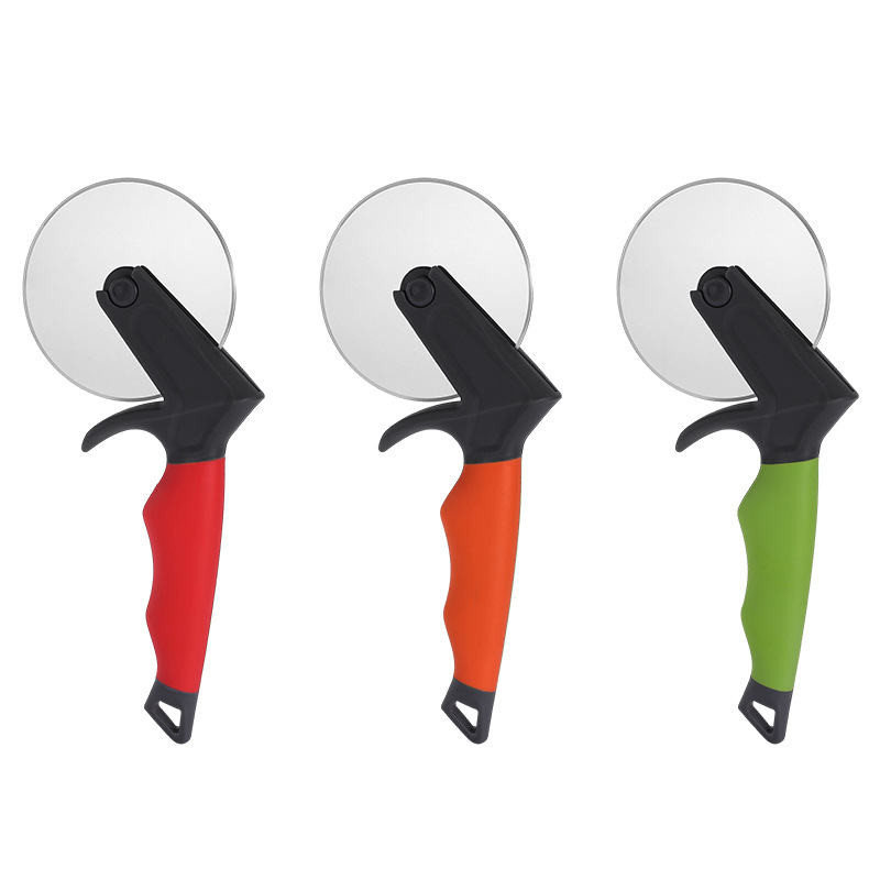 Stainless Steel Pizza Roller Knife Pancake Cutter Cheese Cutter