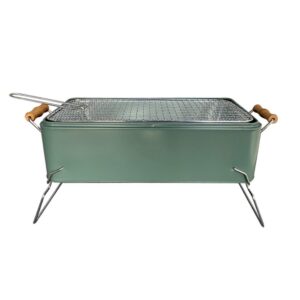 Barbecue Bin with Lid, Portable Barbecue Bin, Portable Charcoal Grill, Camping Grill, Charcoal Grill, Picnic Barbecue Bucket