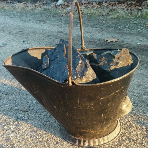 Household Sundries Fireplace Tools Ash Bucket Black Coal Bucket - Image 2