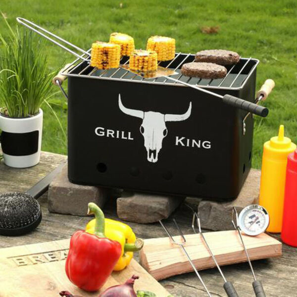 Outdoor Garden Barbecue Picnic Travel Camping Grill Charcoal Bbq Grill - Image 2