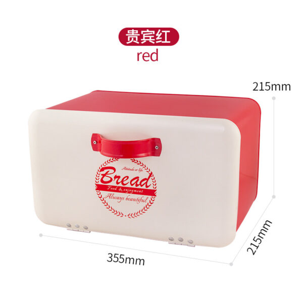 Large Metal Bread Box - Image 6